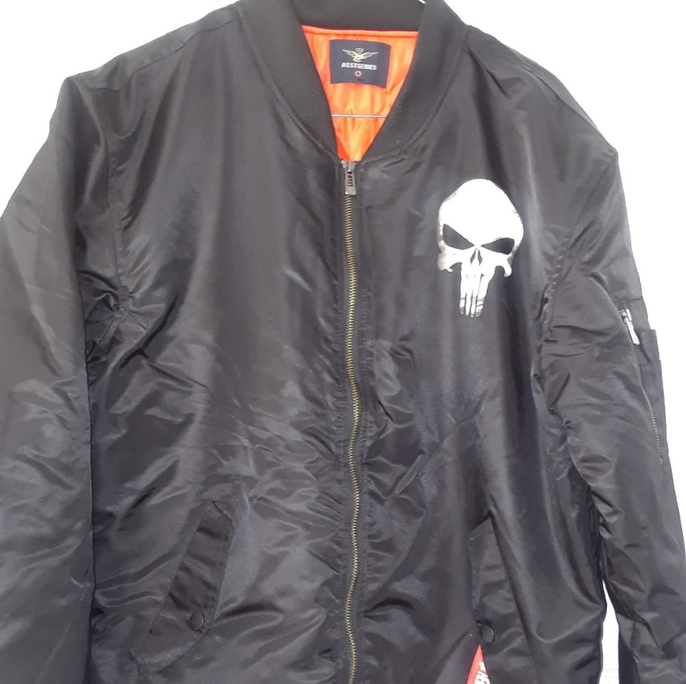 New The Punisher Skull Head Jacket
